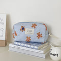 Cozy Bear Quilted Makeup Bag | Three Sizes