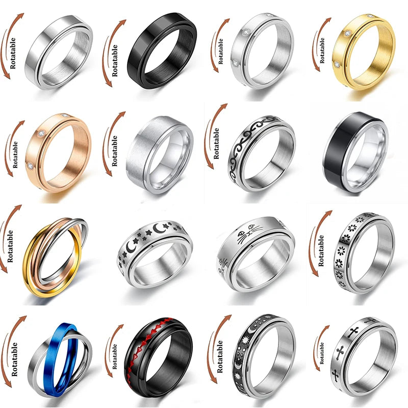 Spinner Anxiety Ring