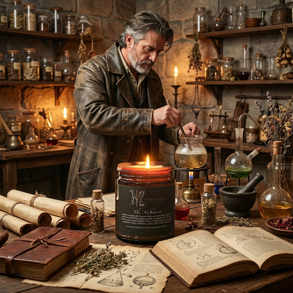The Alchemist | Patchouli, Sandalwood & Cinnamon Candle