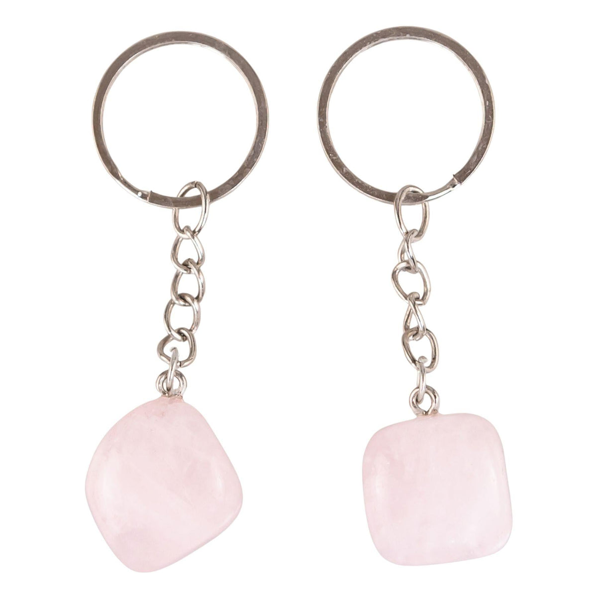 Tumbled Crystal Keychain
