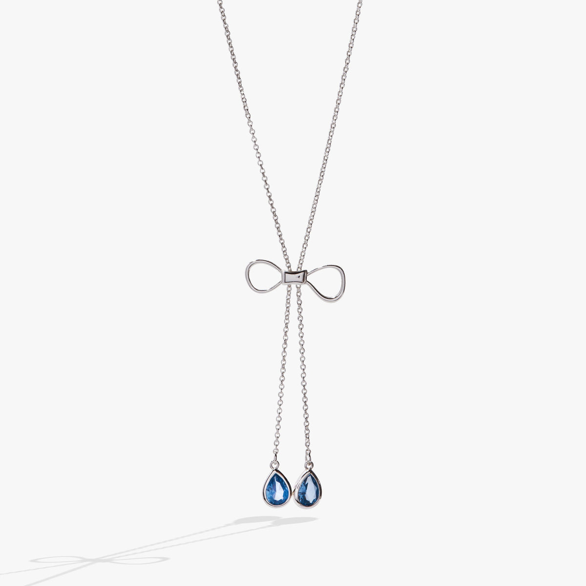 Bow Adjustable Slider Necklace