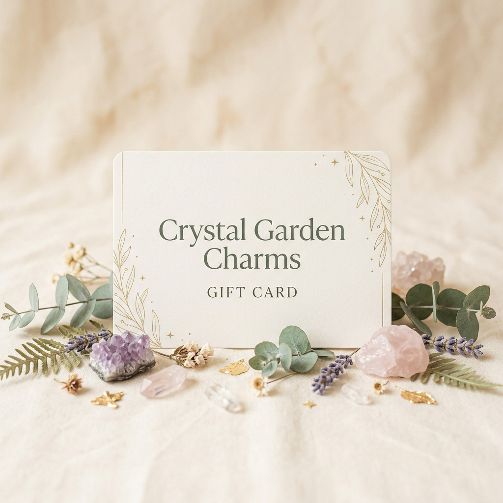 Crystal Garden Charms Gift Card | A Little Magic to Give