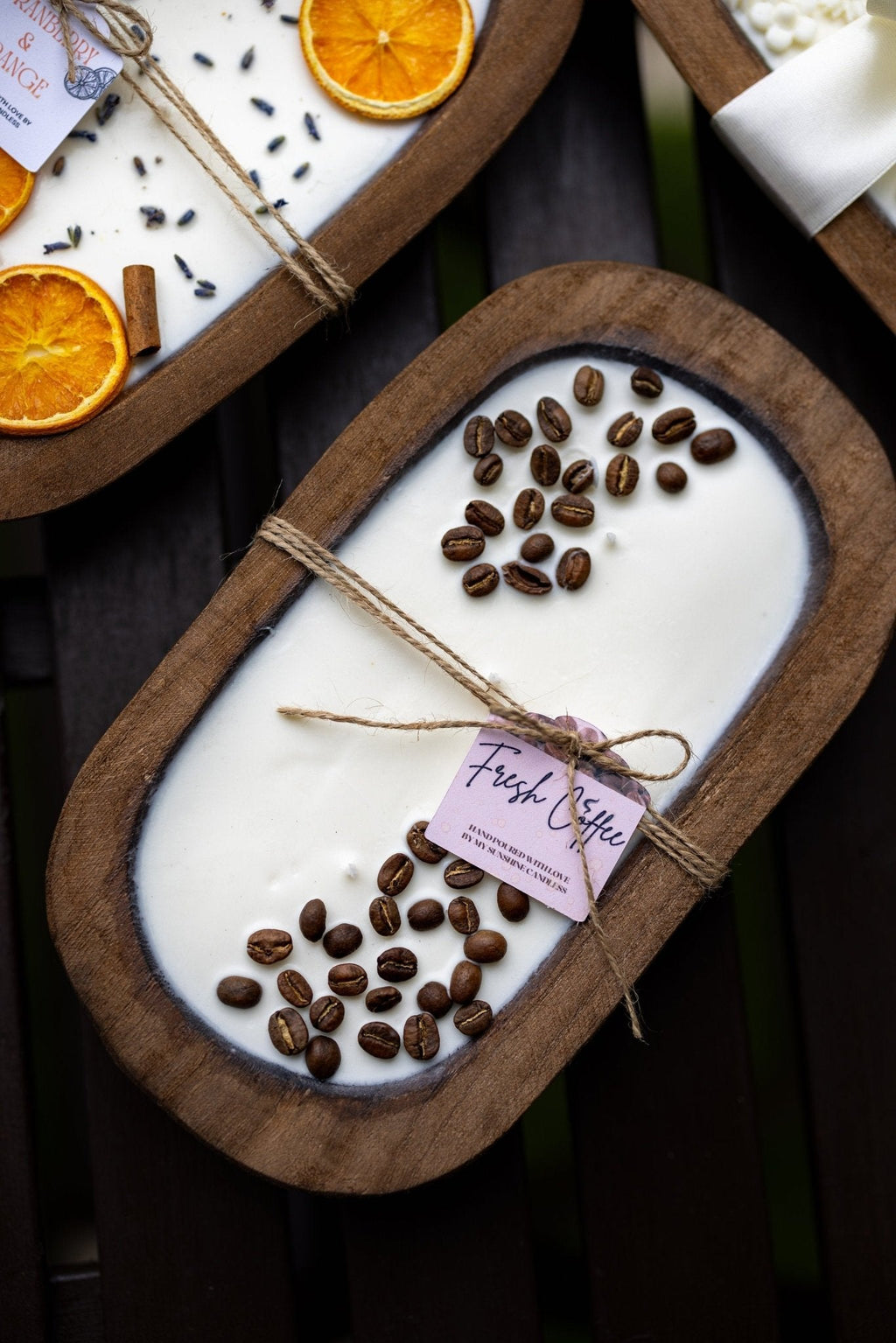 Coffee Soy Dough Bowl Candle