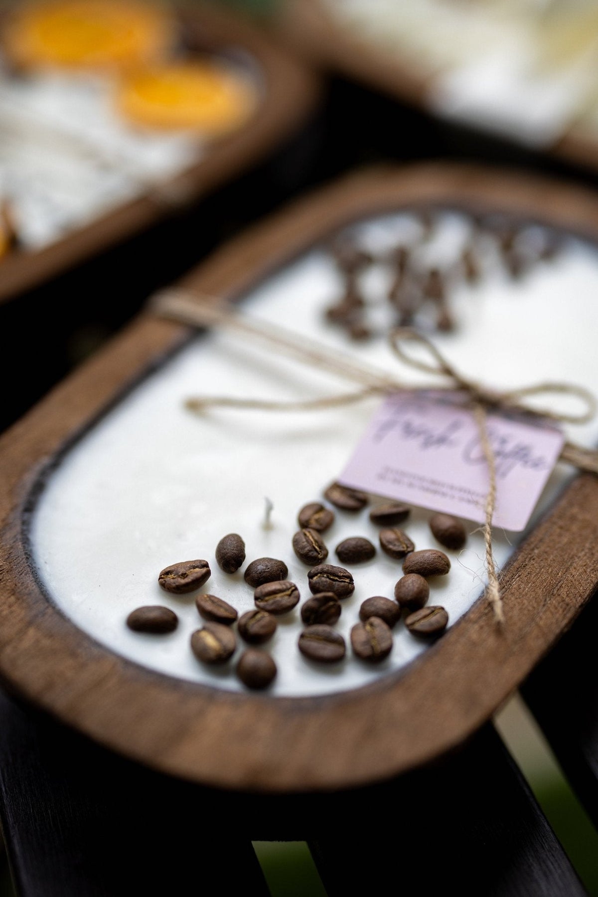 Coffee Soy Dough Bowl Candle