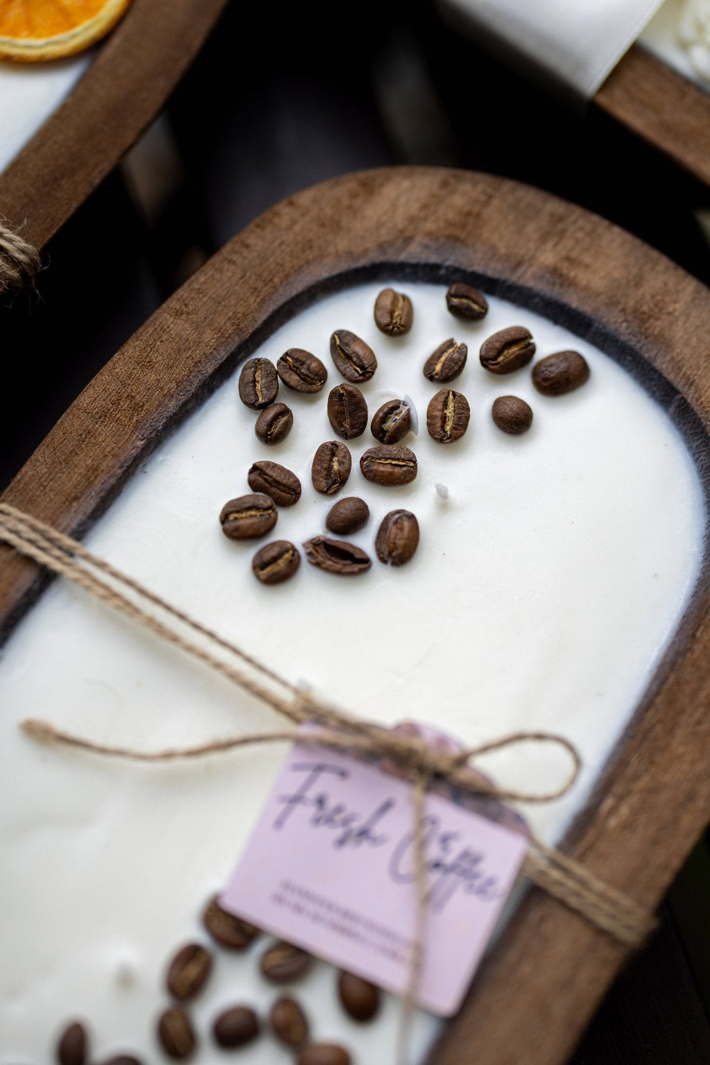 Coffee Soy Dough Bowl Candle