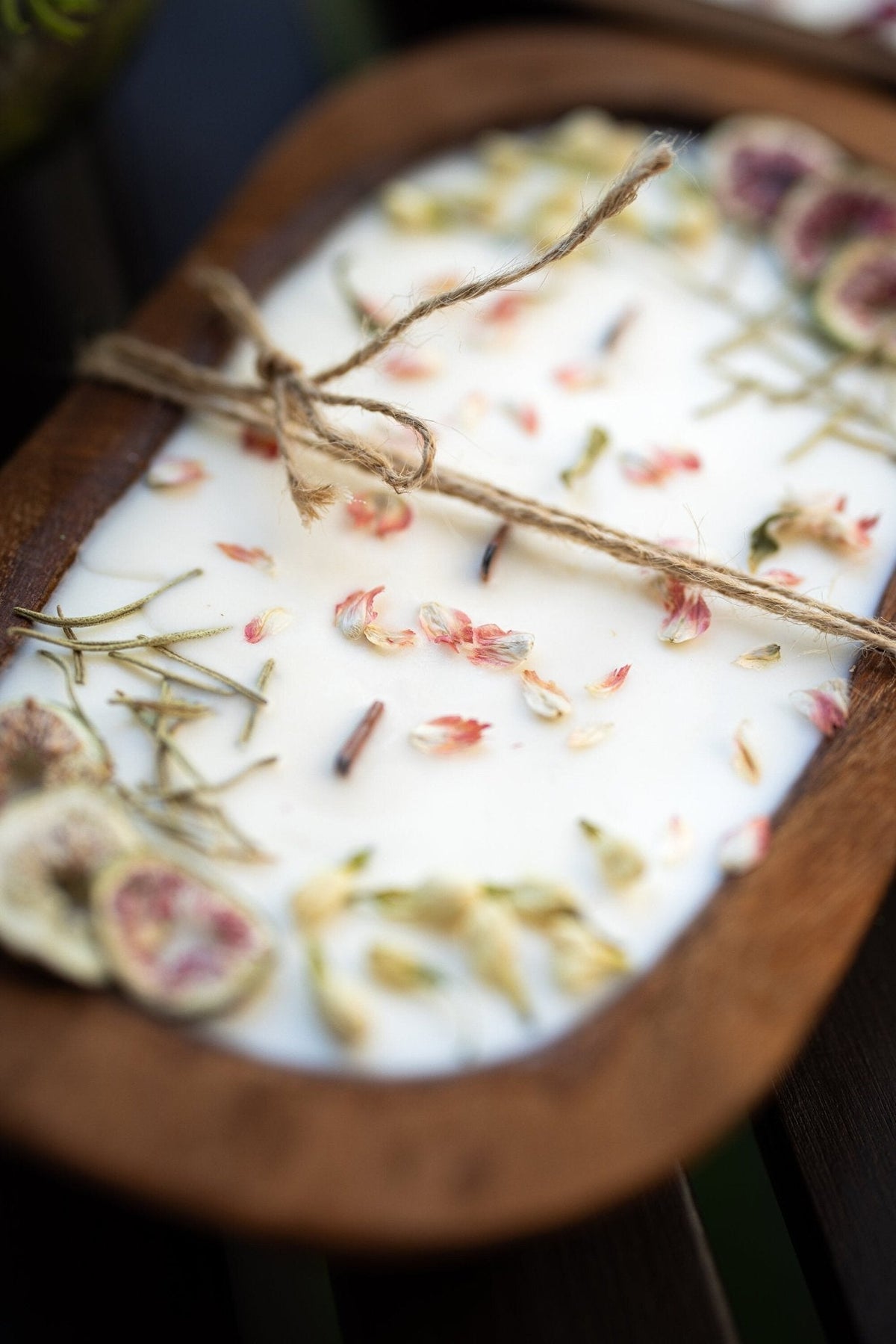 Fruit & Flowers Soy Dough Bowl Candle