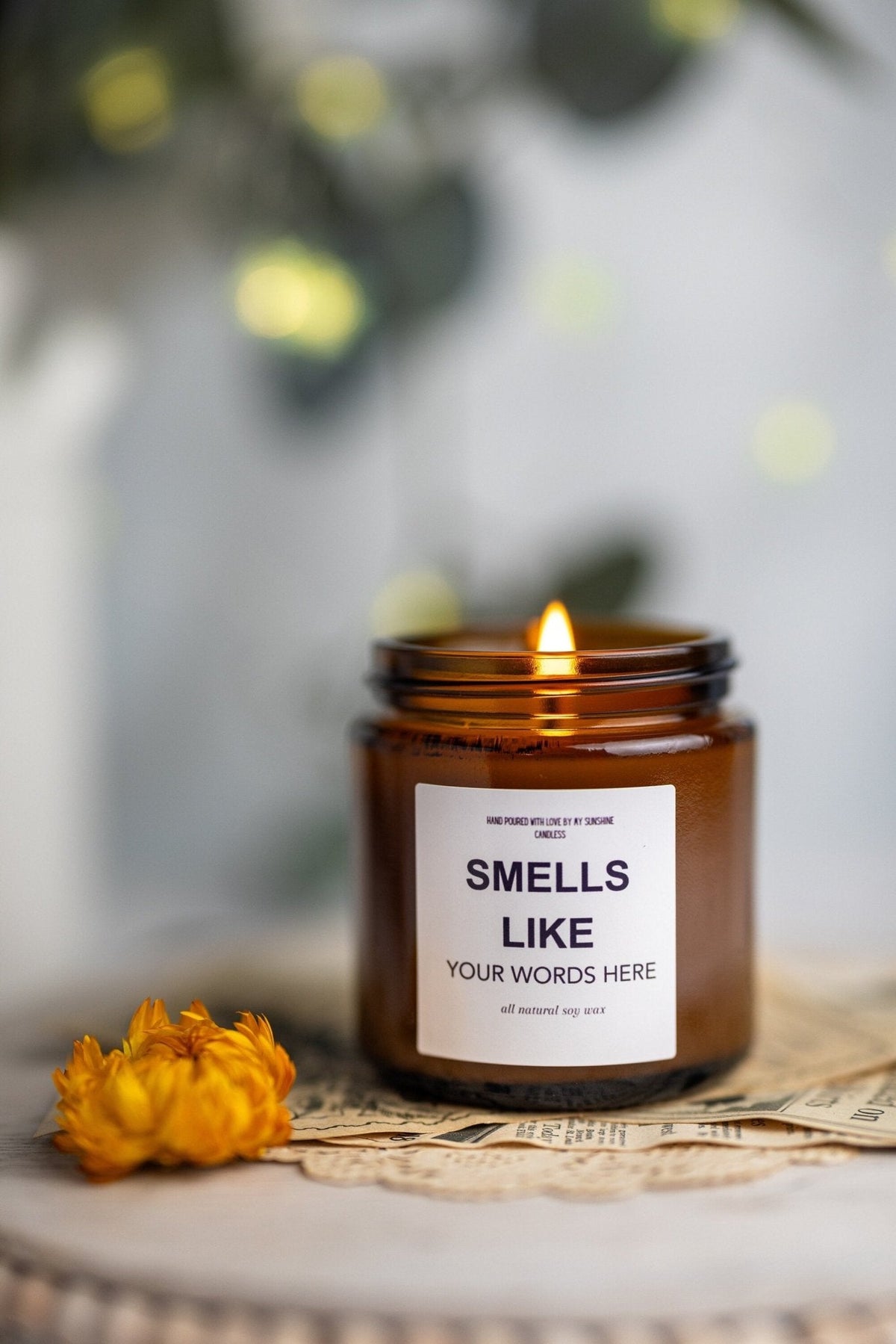 Morning Coffee Soy Candle | Amber Jar