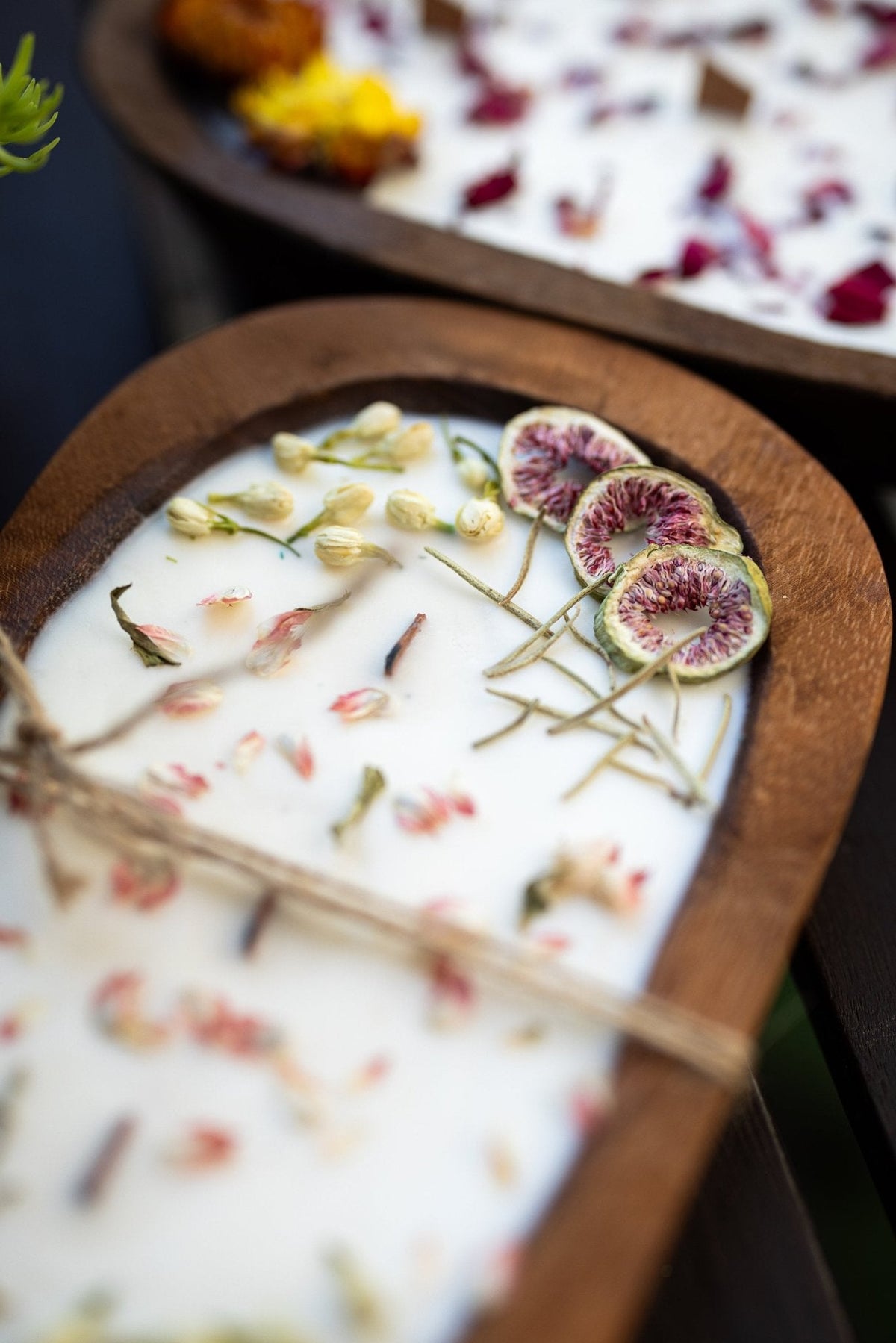 Fruit & Flowers Soy Dough Bowl Candle
