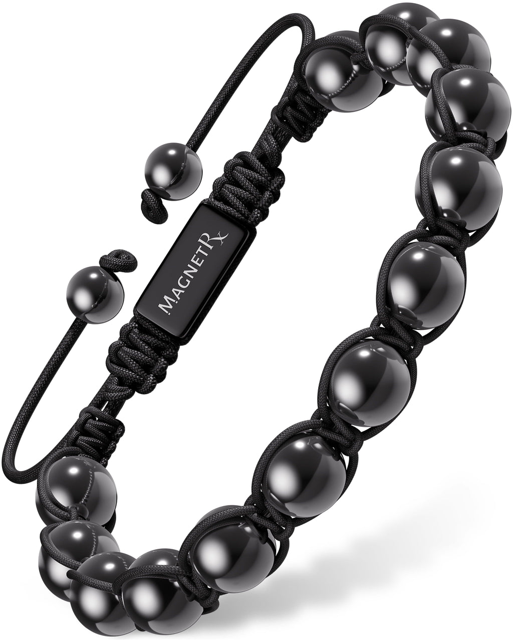 High Power Magnetic Hematite Bracelet Bali Style