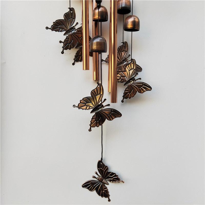 Butterfly Wind Chimes — Boho Outdoor & Indoor Decor
