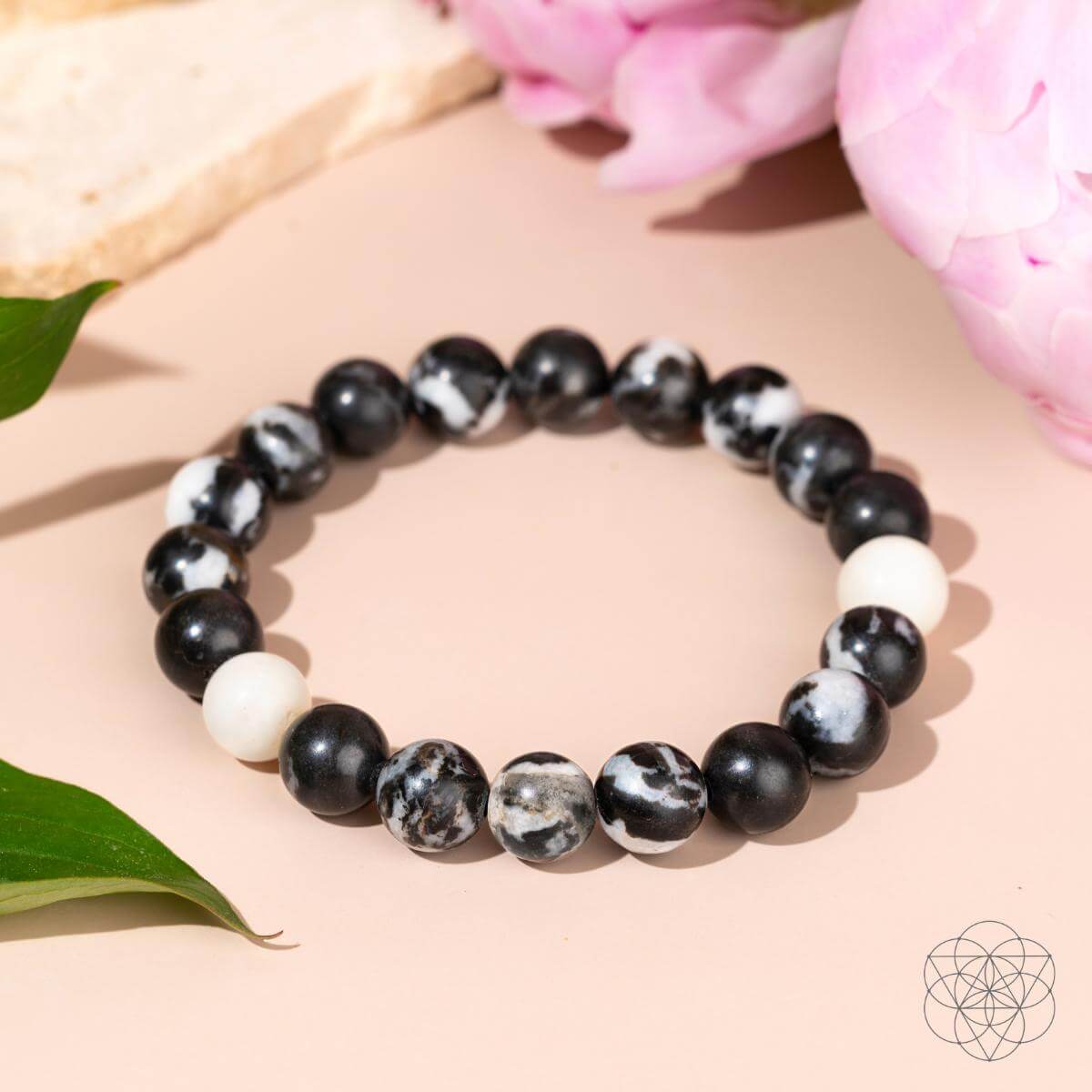 Zebra Jasper Bracelet | Permission to Pause