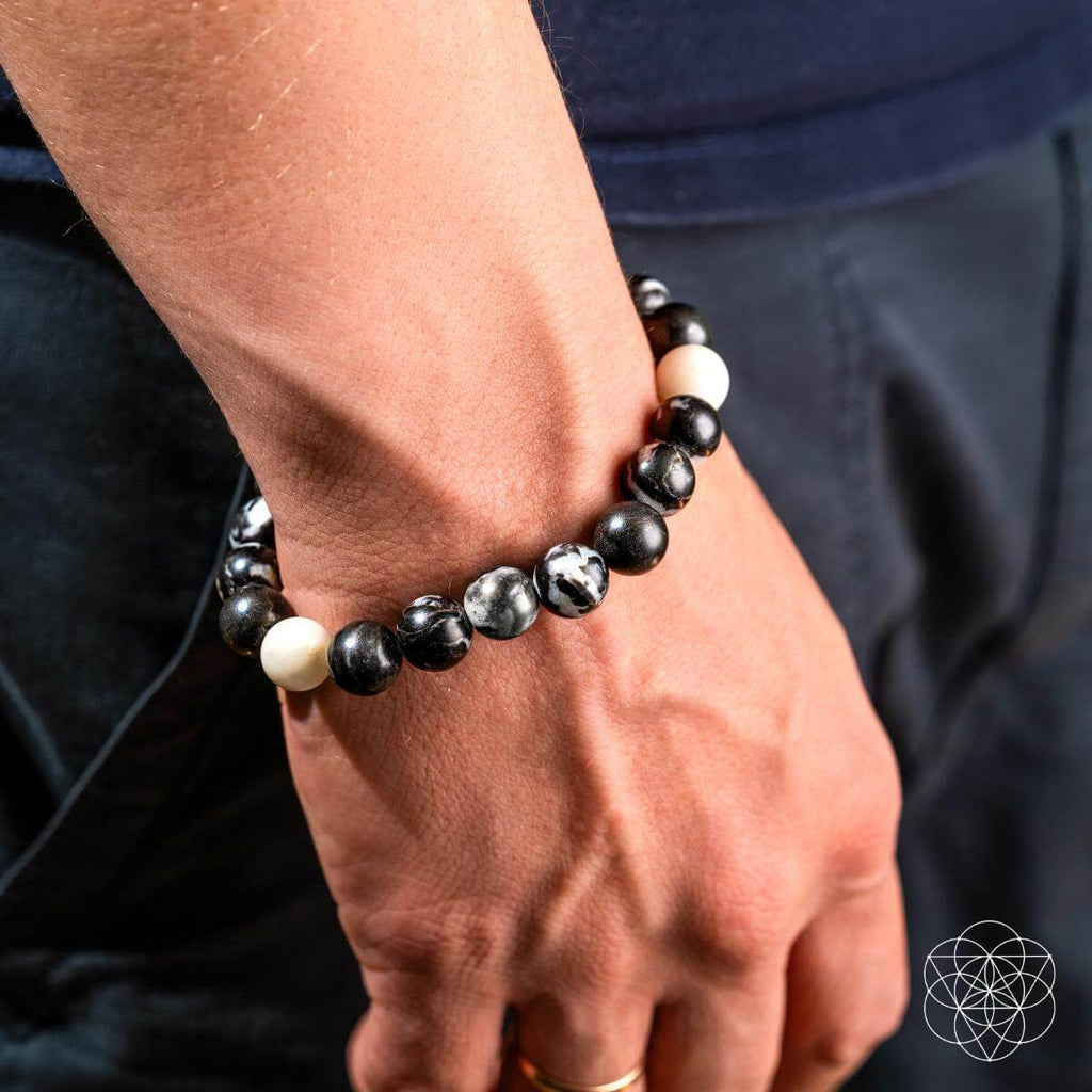 Zebra Jasper Bracelet | Permission to Pause