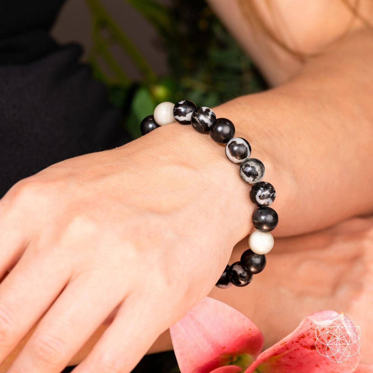 Zebra Jasper Bracelet | Permission to Pause