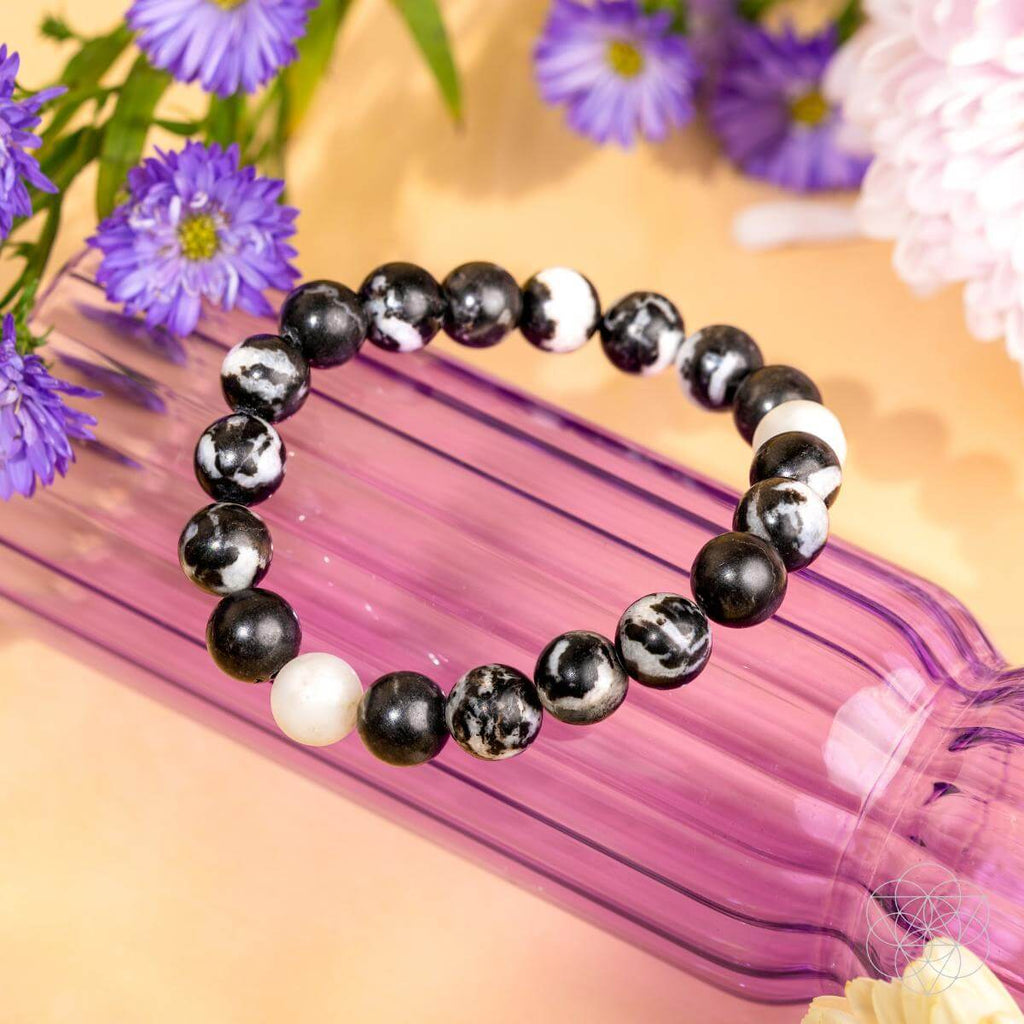 Zebra Jasper Bracelet | Permission to Pause