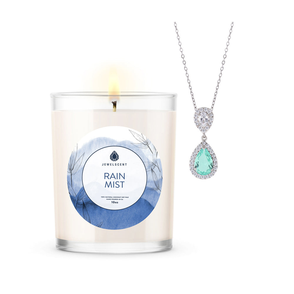 Rain Mist 10oz Mystery Jewelry Candle
