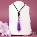 Amethyst Pendant Necklace | Daily Calm Talisman