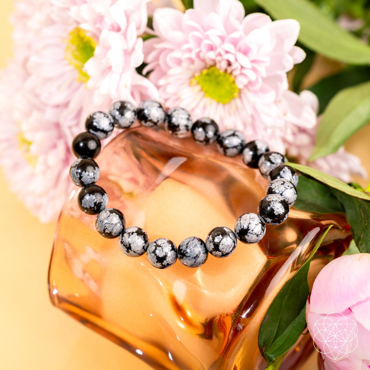 Snowflake Obsidian Bracelet | The Pattern Breaker