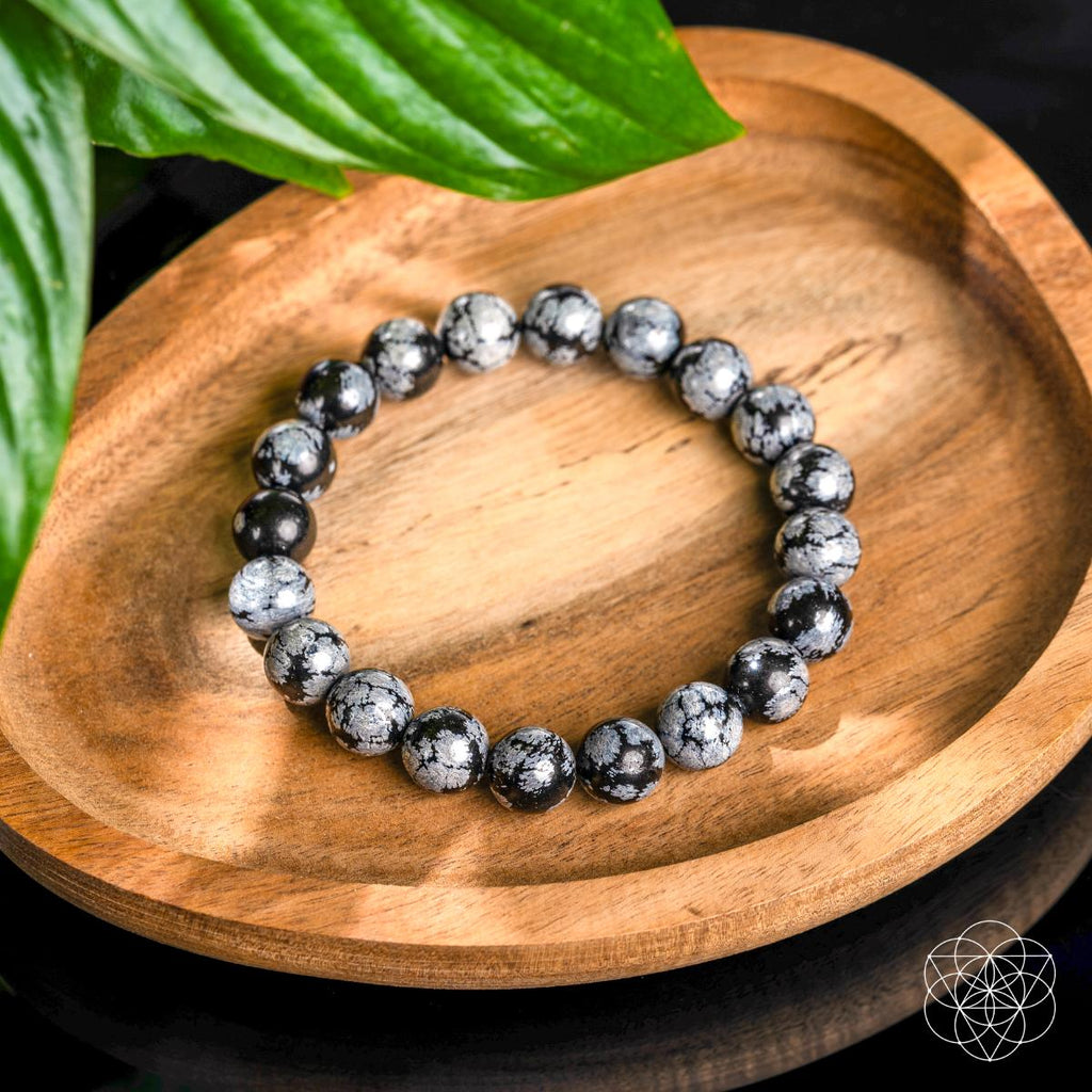 Snowflake Obsidian Bracelet | The Pattern Breaker